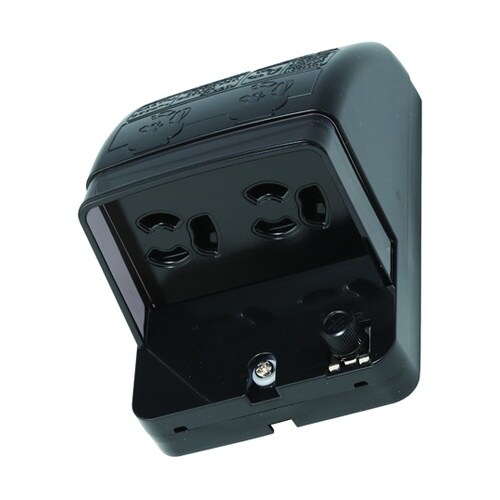 JW−B−9G9GE防雨入線コンセント黒