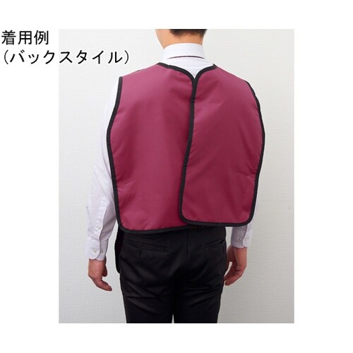 HB06−1R X線防護エプロン レッド