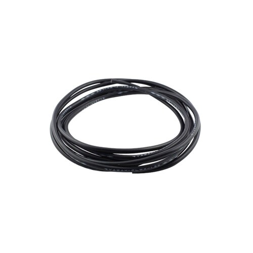 ヒュージブルリンク電線 黒 1本(2メー