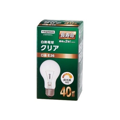 L100V40WCL 長寿命クリア40W