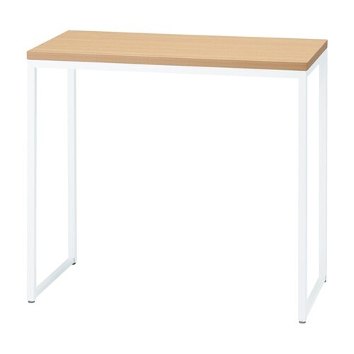 ショーテーブル D45cm ホワイトフレ