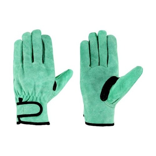 牛床革オイル加工手袋(袖口マジックタイプ