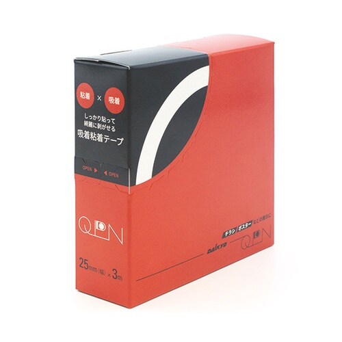 吸着粘着テープQPN 25mm 1巻(3