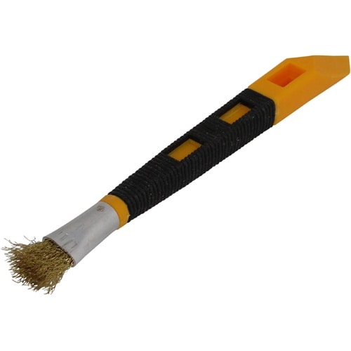 スクレパー付Gブラシ 筆型 シンチュウ