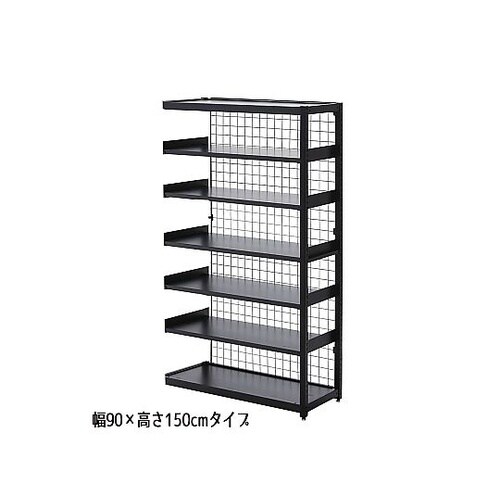 TR スチール棚5段付きセット W90c