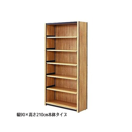 TW メラミン木棚5段付きセット W90