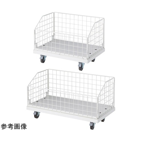 高耐荷重ジャンブルワゴン 白 W90cm