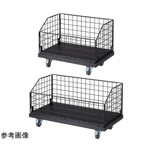 高耐荷重ジャンブルワゴン 黒 W90cm