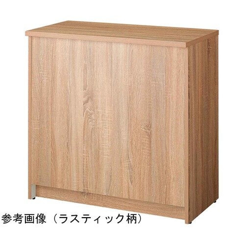 木製カウンター W90cm ホワイト 6