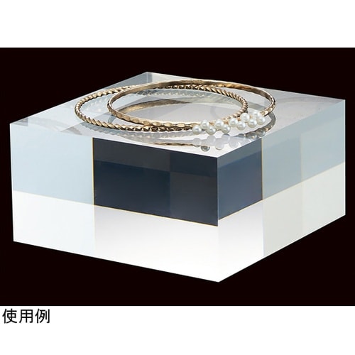 アクリル角柱 10cm角 H5cm 61