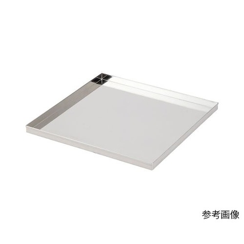 ステンレス大型バット(取手無し)550×