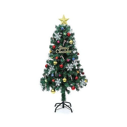 クリスマスツリー120cm オーナメント