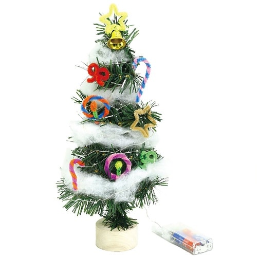クリスマスツリー作り(イルミネーションラ