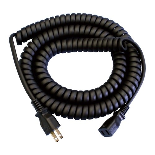 抗菌カールコード 黒 EC−03BK