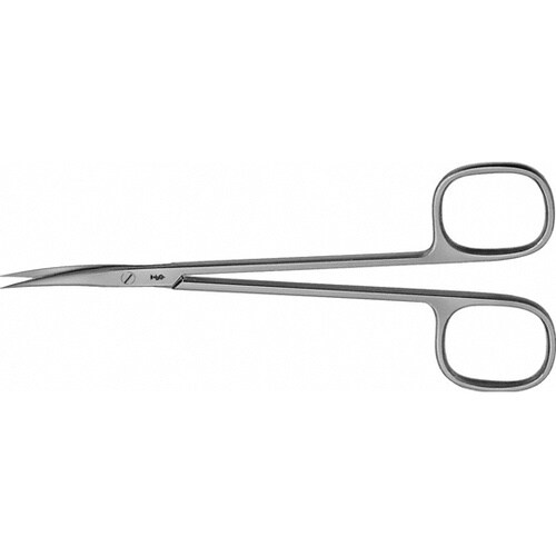 神経剥離剪刀 両尖反 14cm BC01