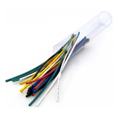収縮チューブセット φ2mm×6色 24