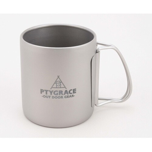 チタン二重マグカップ 300ml