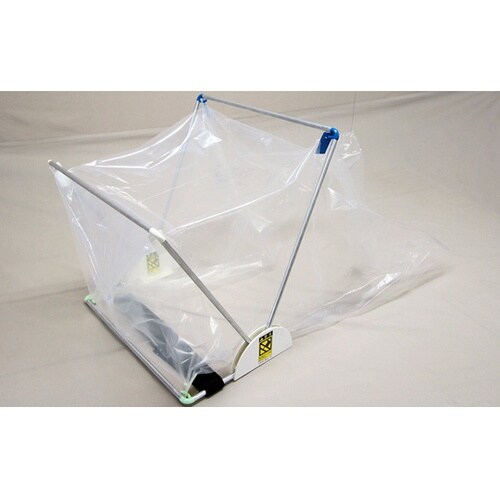 飛沫防止カバー 可変式ビニールテント型