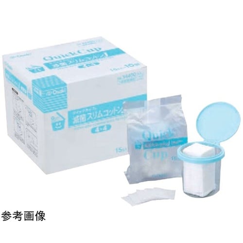 滅菌QCスリムコットンJ EB4cm×4