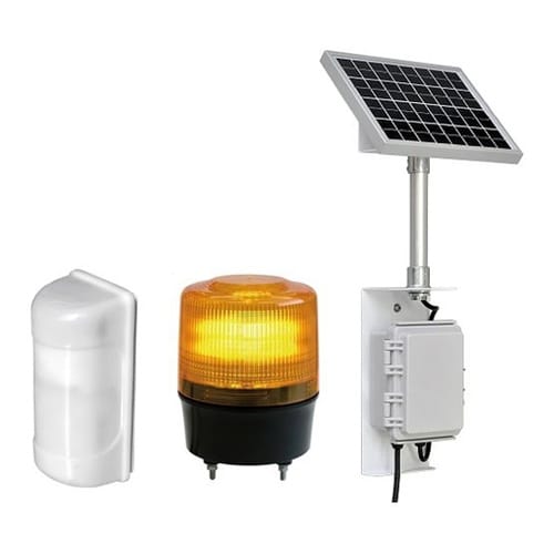 簡易車両入出庫警告灯(ソーラー式) ニコ