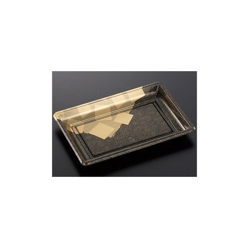 刺身・鮮魚容器 DX角皿 特1 金砂目−