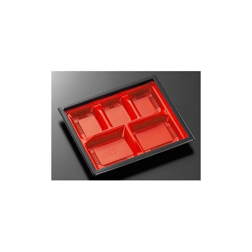弁当容器 CT WF−22I−27 赤黒