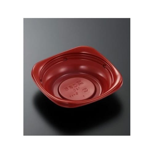 惣菜容器 CT菜こまち 140 赤−BK