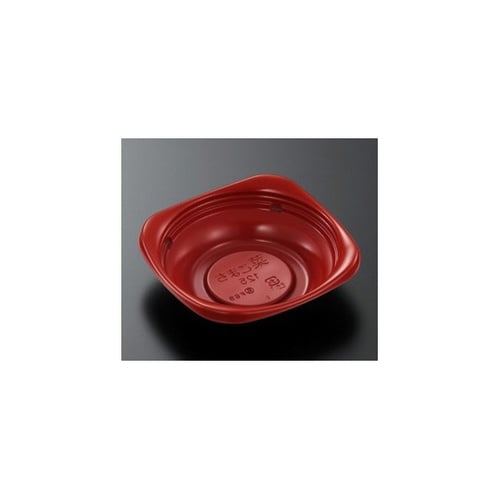 惣菜容器 CT菜こまち 125 赤−BK