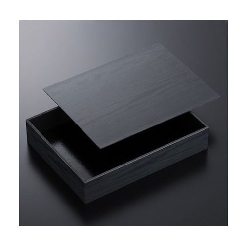 刺身・鮮魚容器 黒杉の精肉箱1.5kg