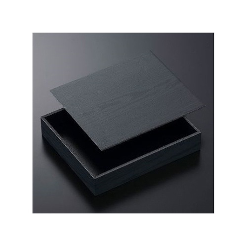 刺身・鮮魚容器 黒杉の精肉箱500g 8