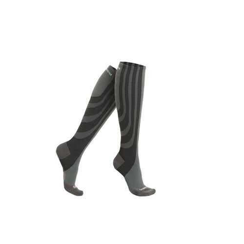 パテントコンプレッションソックス グレー