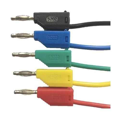 スタック可能両端バナナプラグ(100cm