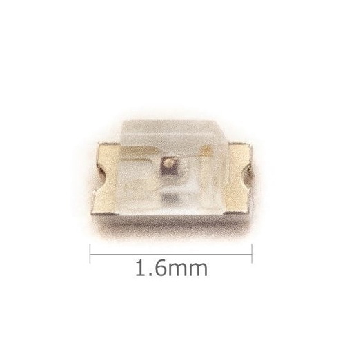 薄型SMD1608チップLED(赤色、1