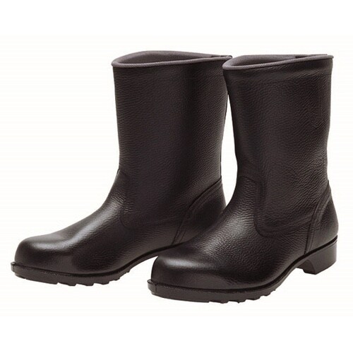 一般作業用安全靴 黒 長靴 25cm 6