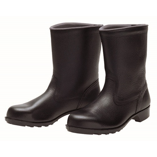 一般作業用安全靴 黒 長靴 27cm 6