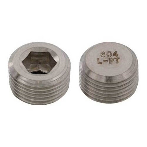 SUSプラグ(沈み 左ネジ PT 1/4