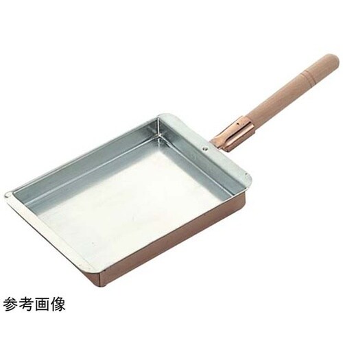 銅玉子焼 関西型 15cm 15cm