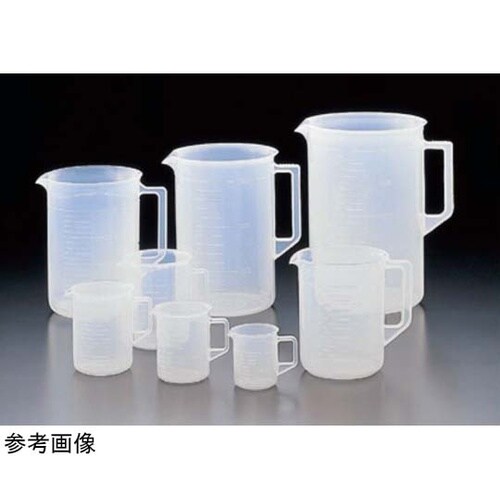 ポリプロピレン 手付ビーカー 3L 3L