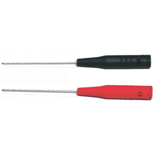 極細テストリードピン 0.7mm 赤・黒