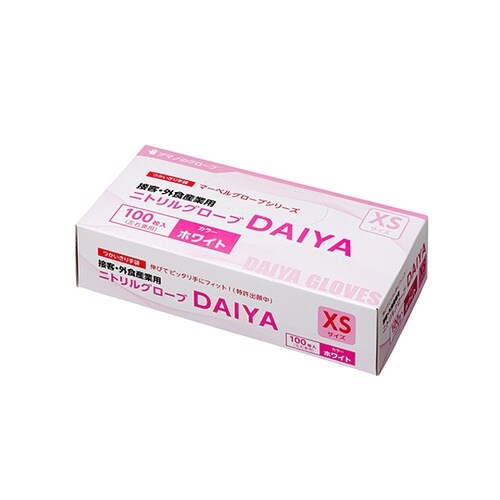 ニトリルDAIYAグローブ XS 100