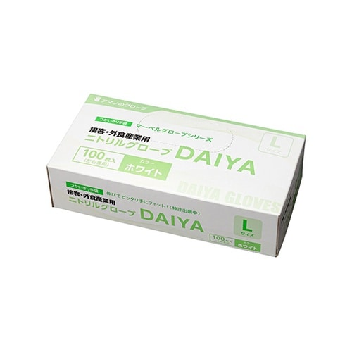 ニトリルDAIYAグローブ L 100枚