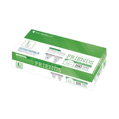 ニトリルグローブフレンズ L 100枚