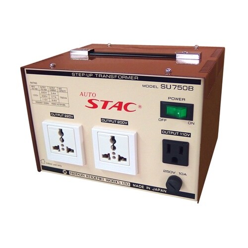 交流電圧変圧器(昇圧専用) 750VA