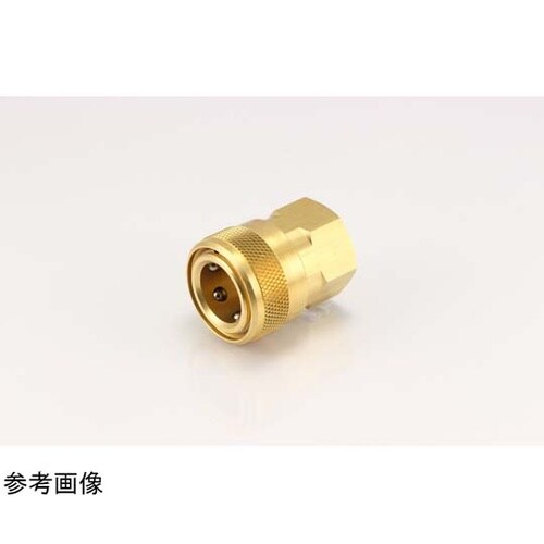 両路開放型ソケット 真鍮製 NBR Rc