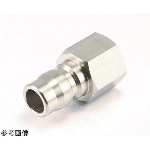 両路開放型プラグ SUS304製 Rc1