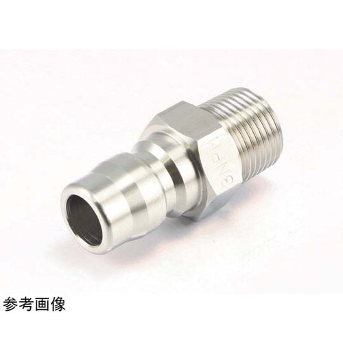 両路開放型プラグ SUS304製 R1/