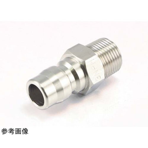 両路開放型プラグ SUS304製 R3/