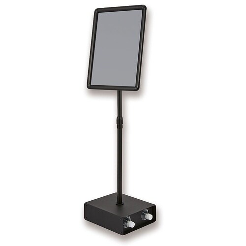 転倒防止アルミ枠ポスタースタンド A3