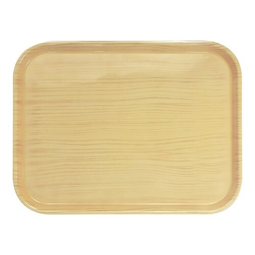 ウッドグレイン ノンスリップトレー M