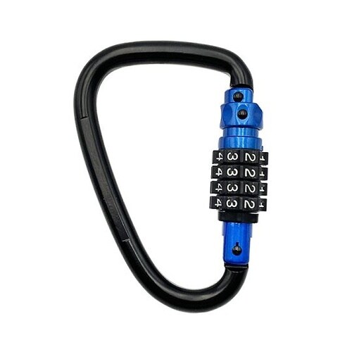 アイガーソリッドカラビナロック ブルー